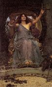 John William Waterhouse Circe Offering the Cup to Odysseus oil painting artist